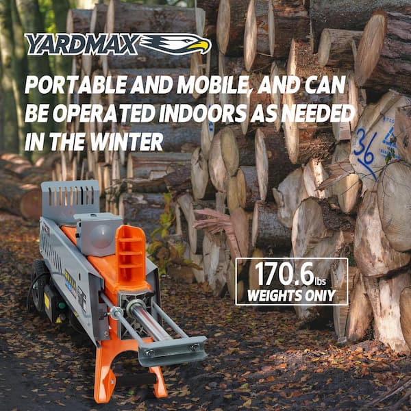 YARDMAX 9-Ton 15 Amp Portable Electric Log Splitter YS0952 - The