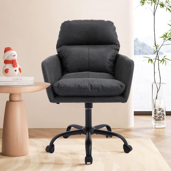 PU Leather Adjustable Height Ergonomic Office Chair