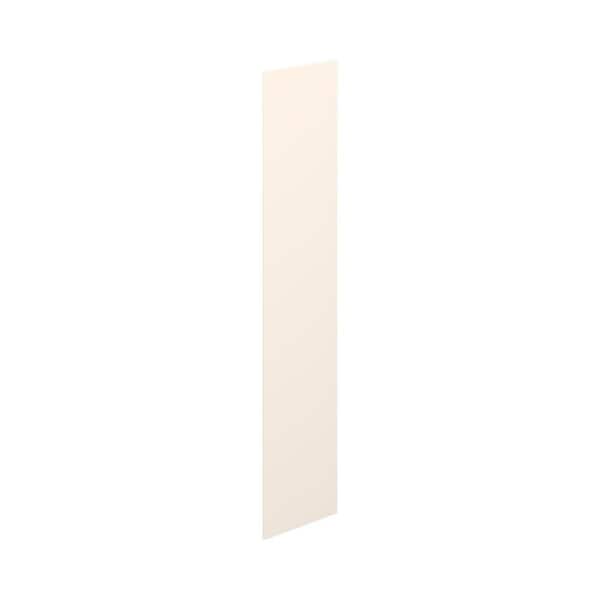 Fairview Washed Linen Slim Shaker Tall End Panel (24 in. W x 96 in. H x 0.63 in. D)