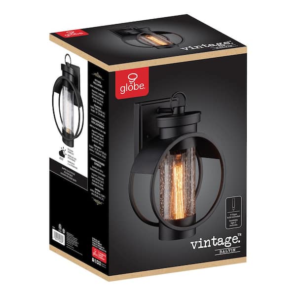 Globe Electric Balvin Black Industrial Indoor/Outdoor 1