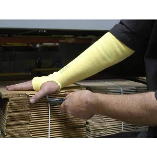 G & F 58126 100-percent Kevlar Cut Resistant Sleeve 18-inch Long Without Thumb H for sale online 