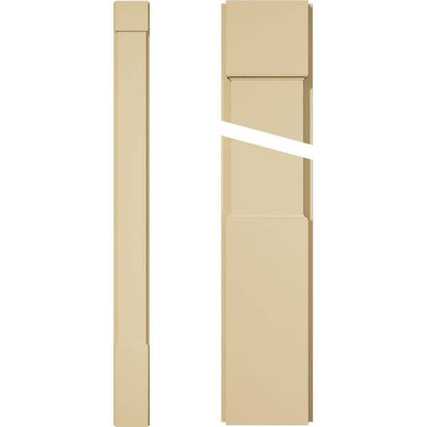 Ekena Millwork 2 in. D x 7 in. W x 82 in. L Primed Polyurethane Pilaster 1- Pack