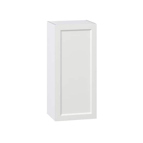 Laramie 18 in. W x 14 in. D x 40 in. H Assembled Wall Kitchen Cabinet in Painted Bright White