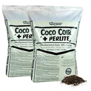 3.4 cu. ft. Coco Coir Plus Perlite Premium Grow Media (2-Pack)