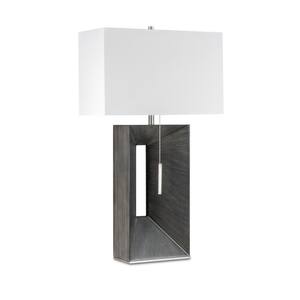 Parallux Standing Table Lamp Charcoal Gray