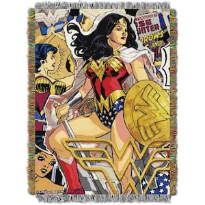 Wonder Woman, Gone Wonder Woven Tapestry Throw Blanket