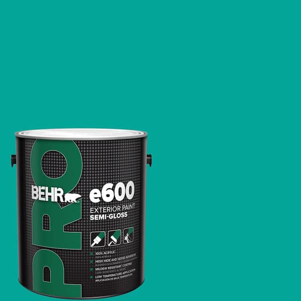 1 gal. #HDC-MD-22 Tropical Sea Semi-Gloss Exterior Paint