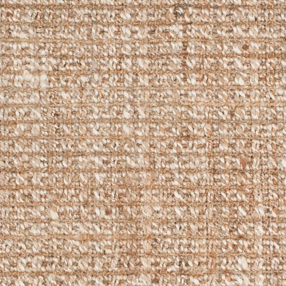 Natural Hand-Knotted Jute 4' x 6' Area Rug