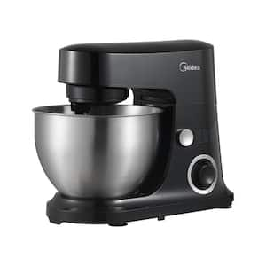 5 qt. 6-Speed Stainless Steel Stand Mixer with Tilt-Head in Black