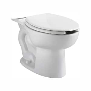 Cadet EverClean Pressure-Assisted 1.1/1.6 GPF Elongated Toilet Bowl Only in White