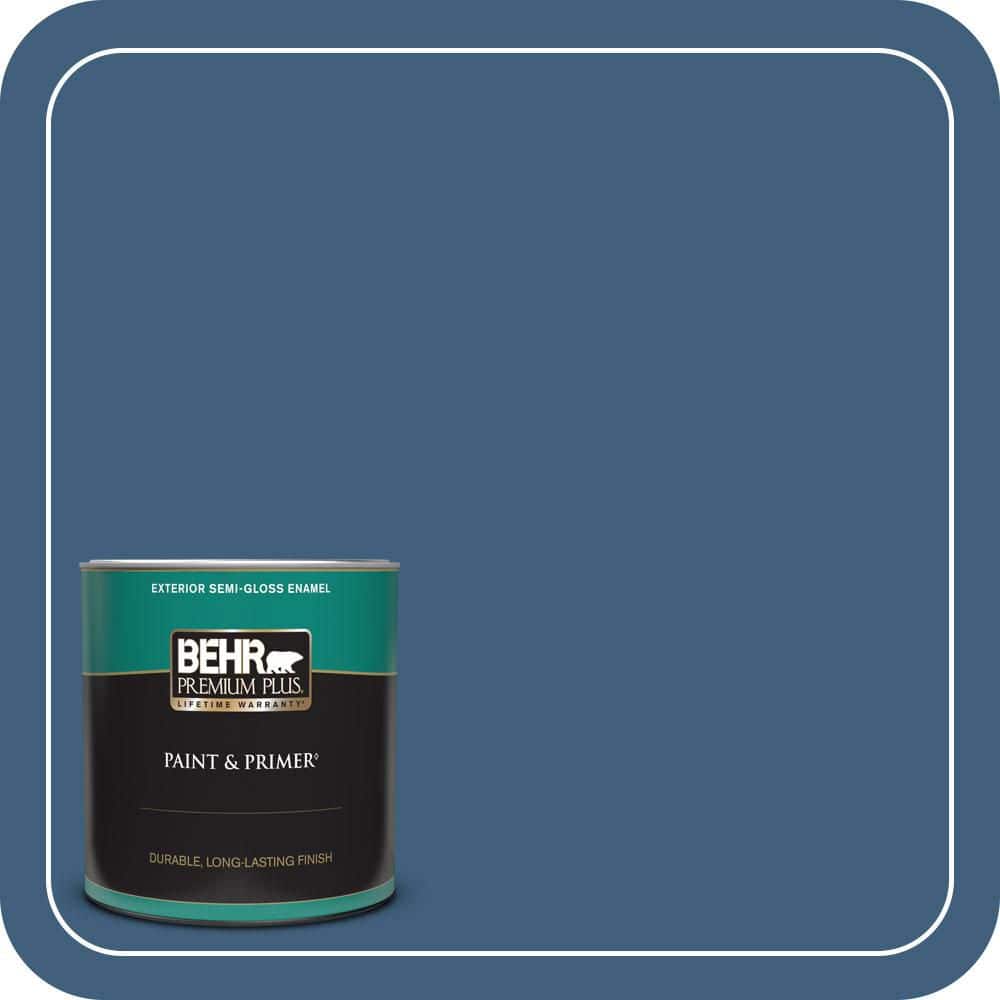 1 qt. #M510-6 Tidal Semi-Gloss Enamel Exterior Paint & Primer price history on PriceWatchPro