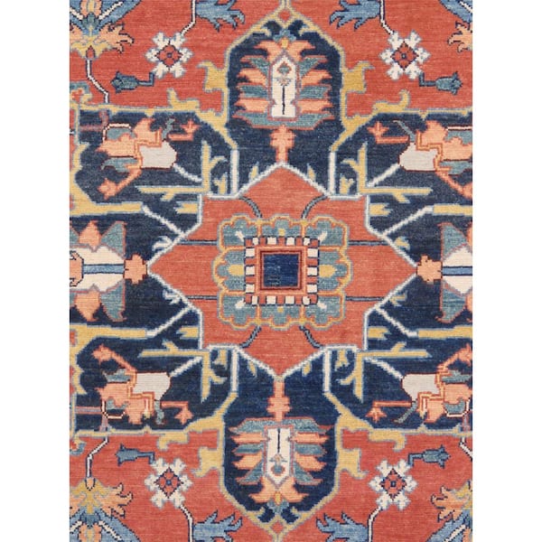 Serapi Rust 9 ft. x 12 ft. Oriental Area Rug