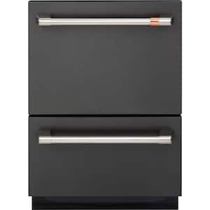 Café 24 Top Control Built-In Double Drawer Dishwasher, Customizable Matte  White CDD420P4TW2 - Best Buy