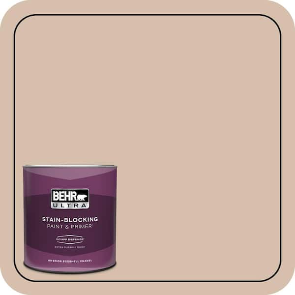 BEHR ULTRA 1 qt. #ICC-42 Comforting Extra Durable Eggshell Enamel Interior Paint & Primer