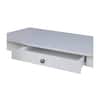 International Concepts 48 in. Rectangular White 1 Drawer Writing Desk with Solid Wood Material OF07-41