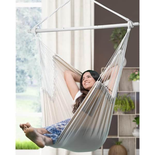 Hammock Chair Swing - Large Hanging Hammock Chair Max 500 lbs. 63