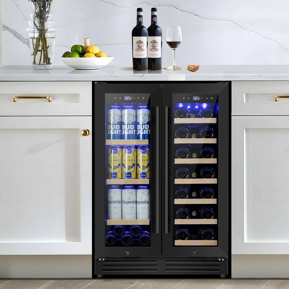 Single Zone 15 in. 130 (12 oz.) Can Beverage Cooler Built-in and Freestanding with Glass Door and Safety Lock price history on PriceWatchPro