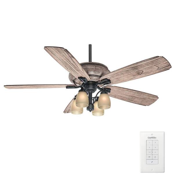 Casablanca Heathridge 60 in. Indoor/Outdoor Tahoe Ceiling Fan with Universal Wall Control