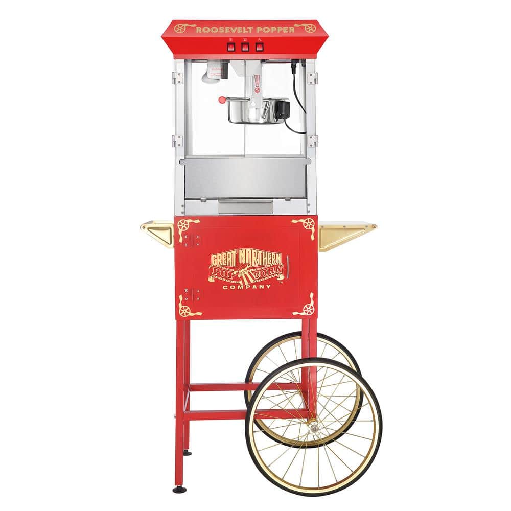 Theater style popcorn machine 8oz - red – cornrush