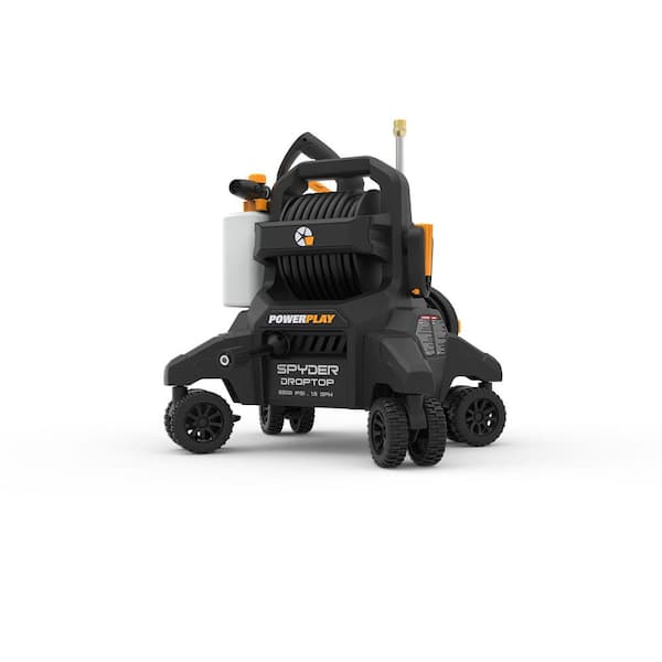 Spyder Droptop 2200 PSI 1.5 GPM 13 Amp Cold Water Electric Pressure Washer with 1000 ml High Pressure Foam Cannon