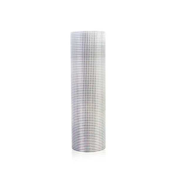 ITOPFOX 36 in. x 10 in. x 10 in. 23-Gauge Silver Coated Hardware Cloth Welded Wire Metal Garden Fence