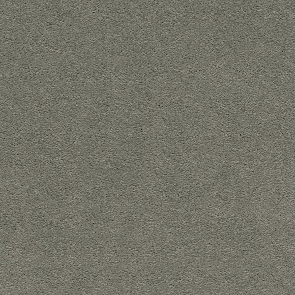 Home Decorators Collection Perfected I  - Excelled - Gray 40 oz. SD Polyester Texture Installed Carpet