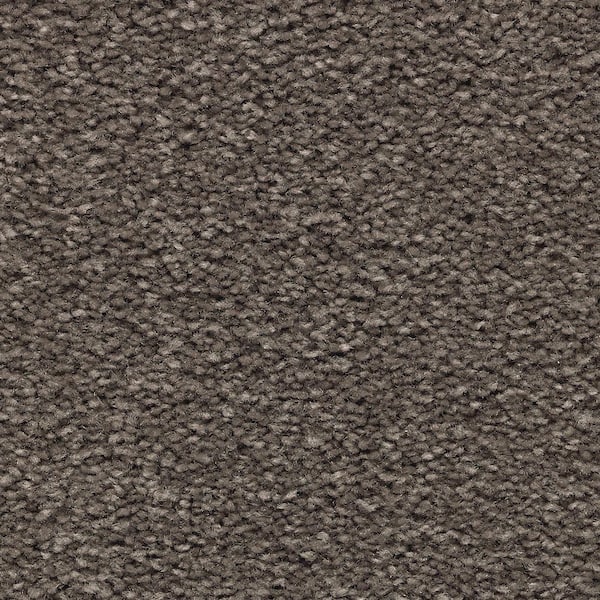 Lifeproof Unblemished I  - Battleship - Gray 45 oz. Triexta Texture Installed Carpet