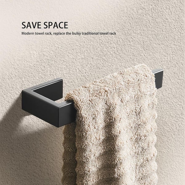 Bathroom Towel Holder Double Bathroom Shelves,stainless Steel