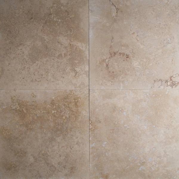 Honed Travertine Floor And Wall Tile, 2×2 Travertine Tile