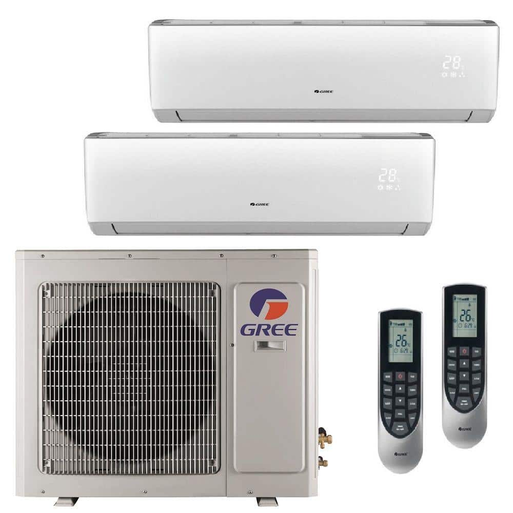 GREE Multi-21 Zone 26000 BTU Ductless Mini Split Air Conditioner with ...