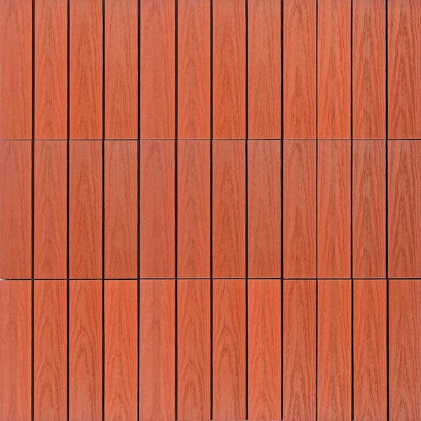 NewTechWood UltraShield Naturale 1 ft. x 1 ft. Quick Deck Outdoor