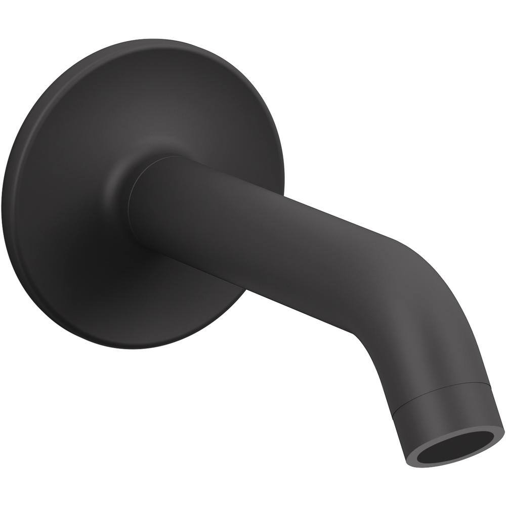 Purist Wall-Mount Non-Diverter Bath Spout, Matte Black price history on PriceWatchPro