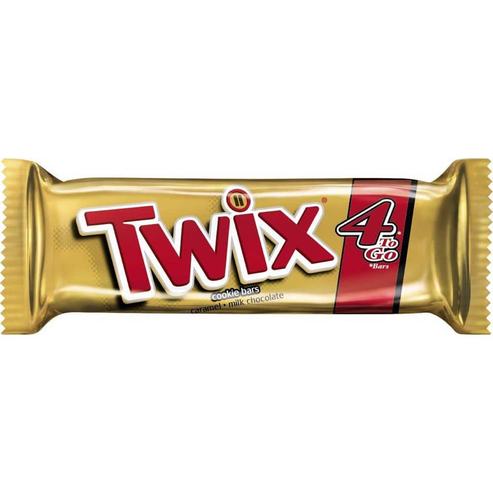 5x Packs Twix Caramel Milk Chocolate Cookie Bars Share Size Candy 3.02oz