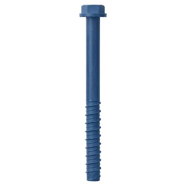 Tapcon 1/2 in. x 6 in. Hex-Washer-Head Mechanically Galvanized Large Diameter Concrete Anchors (10-Pack)