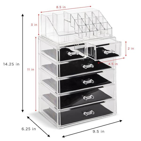 Clear Makeup Organizer