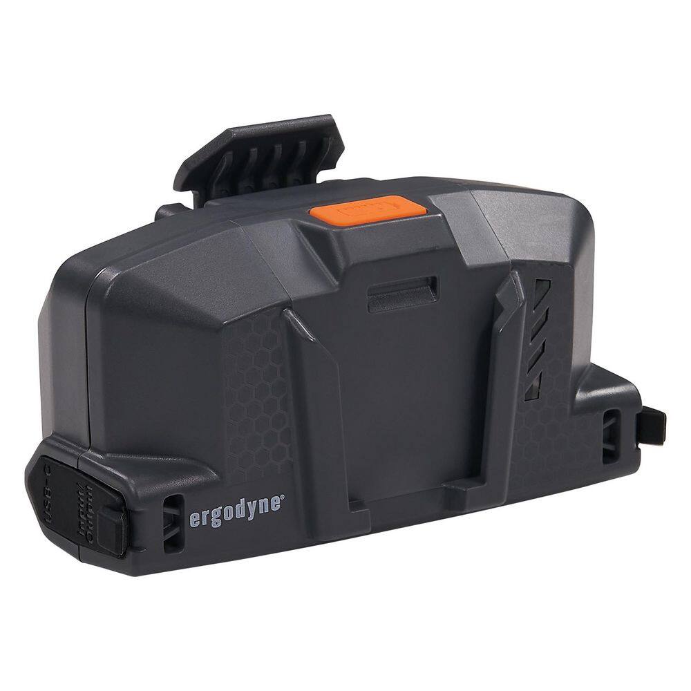 Ergodyne Skullerz 8883 Gray Rechargeable Hard Hat Accessory Power
