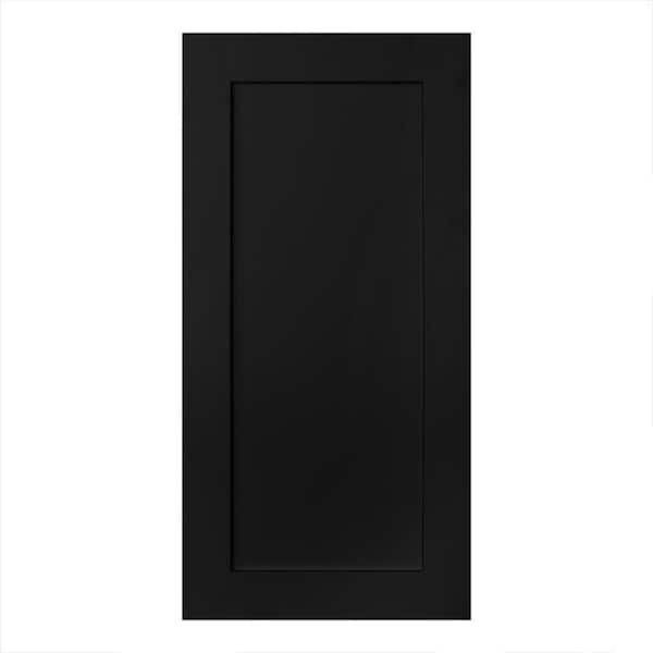 Avondale 15 in. W x 30 in. H Wall Cabinet Decorative End Panel in Raven Black