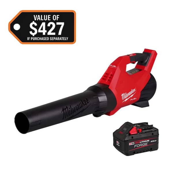 M18 FUEL 120 MPH 500 CFM 18V Brushless Cordless Battery Powered Leaf Blower with (1) 8.0 Ah FORGE Battery