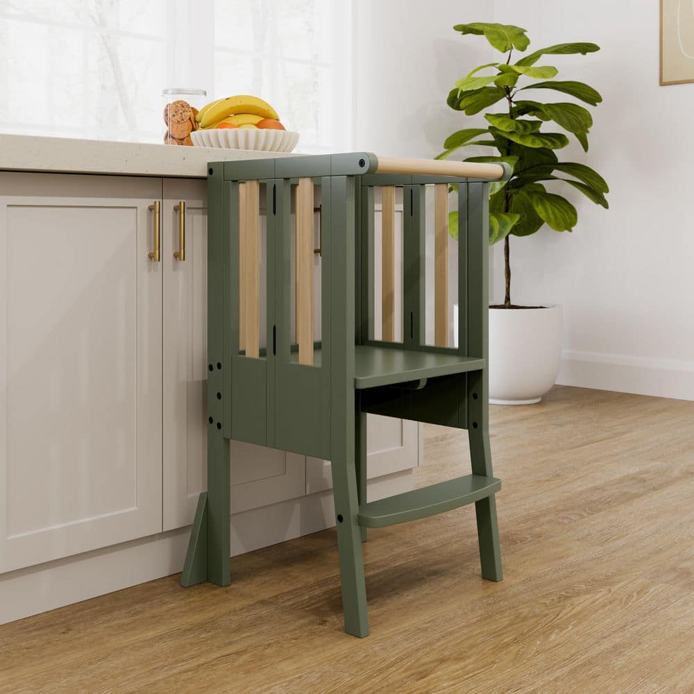 Toddler Montessori Olive with Driftwood Foldable Step Stool price history on PriceWatchPro