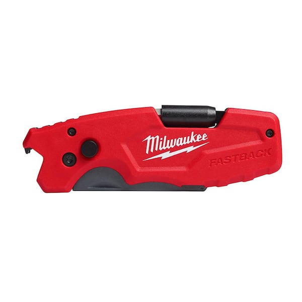Milwaukee FASTBACK 6-in-1 Folding Utility Knife with General