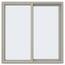 JELD-WEN 47.5 in. x 47.5 in. V-2500 Series Desert Sand Vinyl Left ...