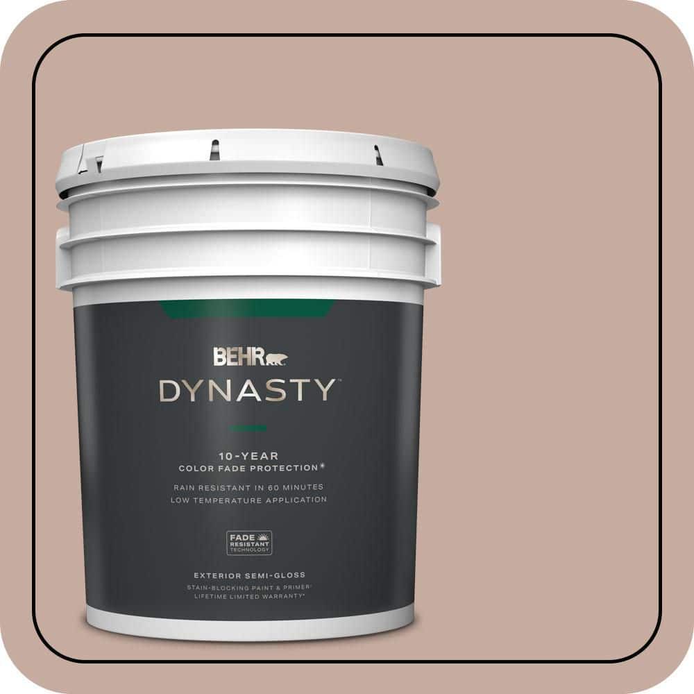 5 gal. #PMD-94 Floral Arrangement Semi-Gloss Enamel Exterior Stain-Blocking Paint & Primer price history on PriceWatchPro