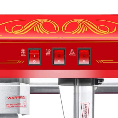 Good Time 8 oz. Red Countertop Popcorn Machine