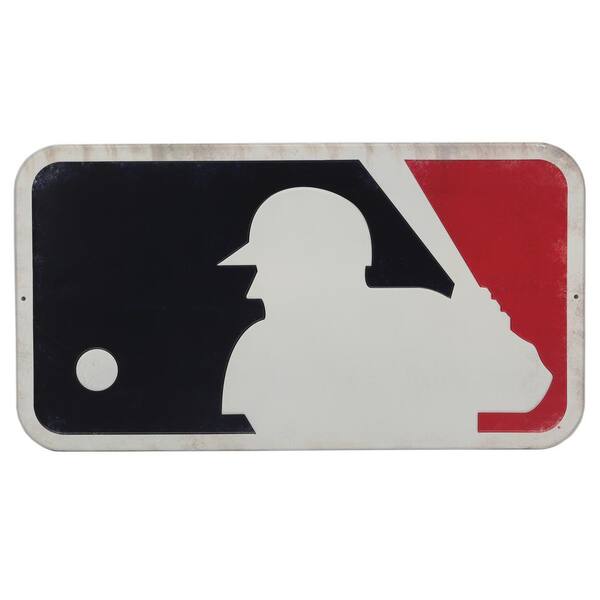 Open Road Brands Mlb Logo Metal Wall Art