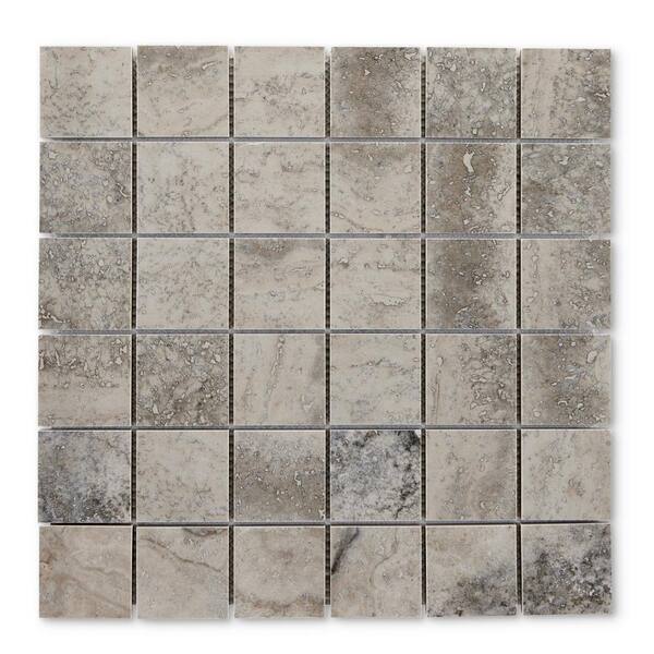 Emser Latitude 11-Pack Taupe Porcelain Border Tile (12-in x 12-in)