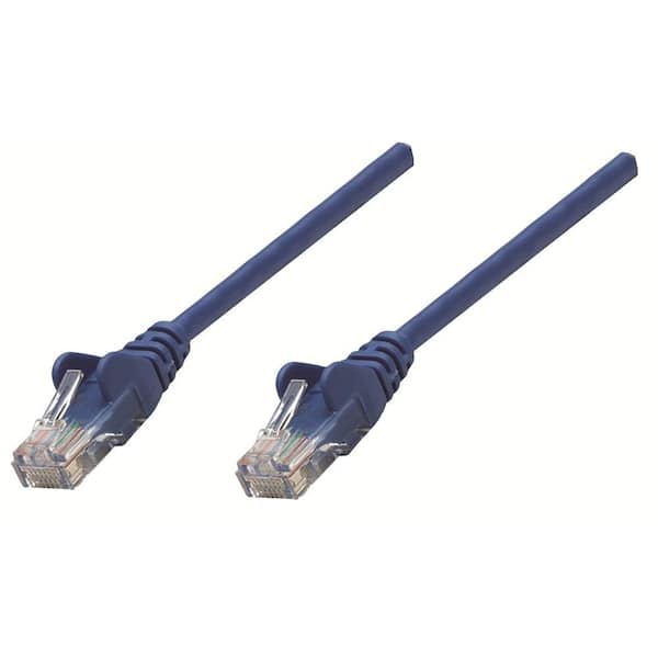Intellinet 50 ft. Category 5e UTP Patch Cable - Blue