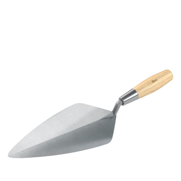 Bon Tool 12 in. Keystone Forged Steel Narrow London Masonry Brick ...