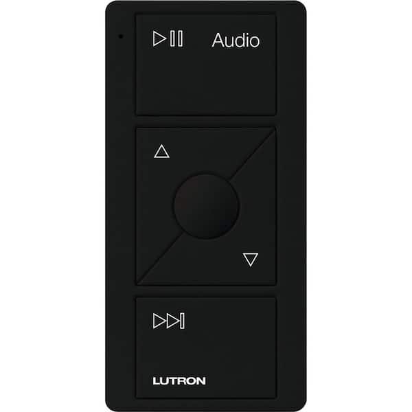 Lutron Pico Smart Remote for Audio, Works with Sonos, Black (PJ2-3BRL-GBL-A02)