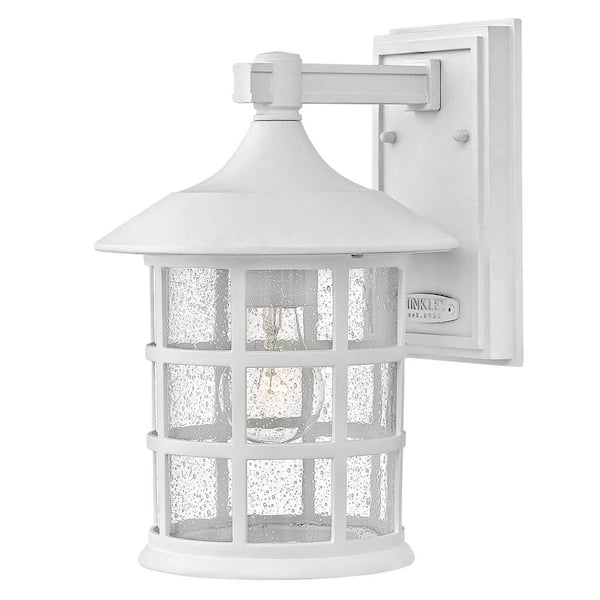 HINKLEY - Hinkley Freeport Medium Outdoor Wall Mount Lantern, Classic White