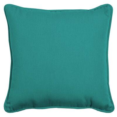 Sunbrella outdoor cushion case solid pink pillow case front porch decor Pink outdoor pillow cover 18x18